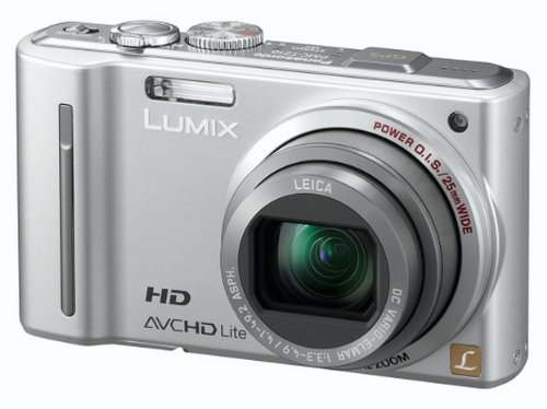 Panasonic Lumix TZ10 Digital Camera - Silver (12.1MP, 12x Optical Zoom) 3.0 inch LCD