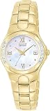 Stainless Steel Eco-drive Corso Mother Of Pearl Dial