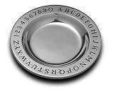 Wilton Ametale Alphabet Plate by Wilton Armetale