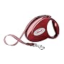 Flexi Elegance Retractable Leash, Small/Medium, for Dogs up to 55 lbs, Ruby Red