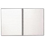TOPS J25811 Business journal,  11 x 8-1/2, black cover
