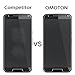OMOTON [2 Pack] MOTO X Pure Edition Screen Protector - Tempered Glass Screen Protector for Motorola Moto X Pure with [9H Hardness] [Crystal Clear] [Scratch Resist] [No-Bubble]