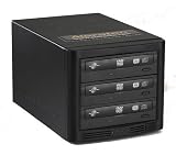 Aleratec Tower Publisher 1:3 DVD CD HLS DVD/CD Duplicator Win/Mac 260179 (Black)