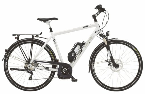 KETTLER Travel E Sport Herrenfahrrad 28 Zoll weiß 55 cm Trekking 10 Gang-Kettenschaltung 2013