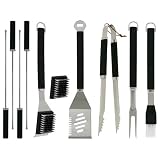 Mr. Bar-B-Q Plastic-handle Finger Grip 10-Piece Tool Set