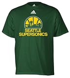 Seattle SuperSonics adidas What Once Was Retro Primary Logo T-Shirt