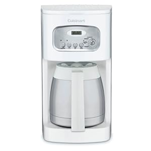 Cuisinart DCC-1150WH 10-Cup Programmable Thermal Coffeemaker White