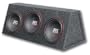 Truck Box Enclosure with Three 10" Woofers