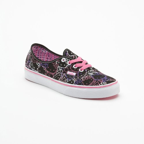 Vans - U Authentic Shoes In Hello Kitty Black/Passion Flower, Size: 3.5 D(M) US Mens / 5 B(M) US Womens, Color: Hello Kitty Black/Passion Flower On Sale