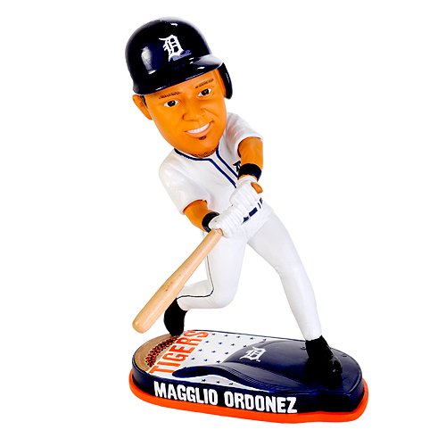 Forever Collectibles Detroit Tigers Magglio Ordonez Helmet Base Bobblehead