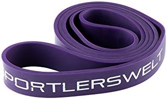 Sportlerswelt Exercise Band Pull-Up Band Stretch Band Best Workout Rubber Band Resistance Bands Heavy Elastic Home Gyms Exercises Loop Weight Training Body Building for Man and Woman