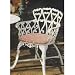 Outdoor Living : Garden Armchair - Each Item Sold Separately (White) (21"L x 22"W x 31"H)