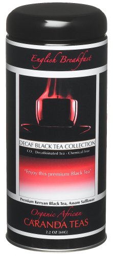 Caranda Fine Foods Decaf Naturally Harvested English Breakfast Tea, 2.2-Ounce Tins (Pack... by Caranda Fine Foods