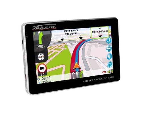 Takara - GP63 - GPS Nomade - Écran tactile 4,3