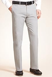 Blue Harbour Cotton Rich Active Waistband Twill Chinos