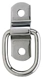 Curt Manufacturing J-703S 1200 Lb Cap 10 Ga Stl Dring 225 Dia Stainless Steel