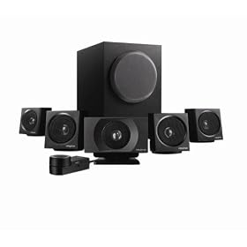 Creative Labs Inspire T6200 5.1 Multimedia Speaker System with Dual Cone Drivers and Multichannel Surround Sound