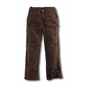 Carhartt Women's Sandstone Waist Overall - Quilt Lined