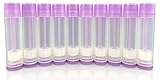 25 New 5.5ml (3/16oz) Empty Lip Balm Containers Tubes by Basic Essential Bottles (Lavender)