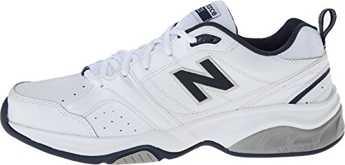New Balance Men's MX623 Cross-Training Shoe,White/Navy,12 D US