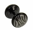 FAKE PLUG ANODIZED WITH LOGO 16g - Sold As A Pair