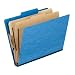 Pendaflex 1257LB Pendaflex Pressguard Classification Folders, Ltr, 6-Section, Light Blue, 10/Box