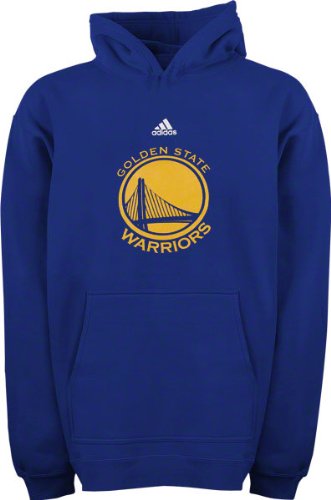 Golden State Warriors adidas Youth Primary Logo Hooded Sweatshirt