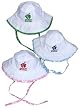 Surfer Baby Toddler White Floppy Hats