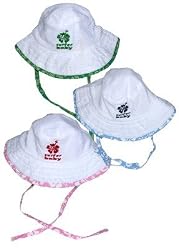 Surfer Baby Toddler White Floppy Hats