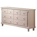 Cottage 6-Drawer Dresser - White