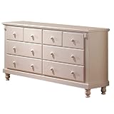 Cottage 6-Drawer Dresser - White