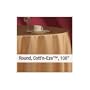 108" Round Cott'n-Eze Tablecloth [Set of 2] Color: Light Blue