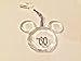 Disney Disneyland Mickey Icon Gem 60th Celebration Christmas Ornament New W Tags