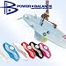 POWER BALANCE パワーバランス シリコン・ブレスレット　◆カラー ： ブラック / ホワイト / クリアー / アクアブルー / ピンク / レッド ◆サイズ ： S / M / L