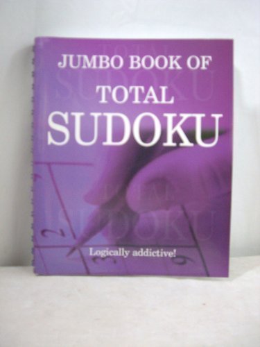 jumbo book of total sudoku new jumbo 320 trivia pbscw