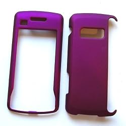 LG enV Touch VX11000 Verizon Rubberized Snap-on Protector Hard Case Magenta