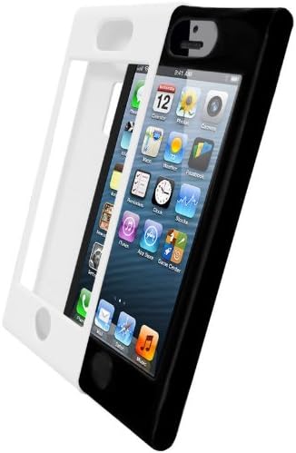 iHangy IHG-ONT-85621 Music Lanyard Necklace with Slip in 5 Case for iPhone 5 with Earbuds - 1 Pack - Retail Packaging - White