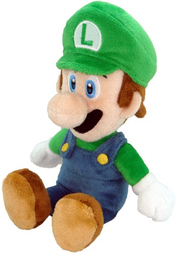 Super Mario Plush - 8 Luigi Soft Stuffed Plush Toy