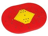 Acupressure Yoga Bumper Mat Unbreakable Double Color with Magnets Pyramids Size 14x10 Inches