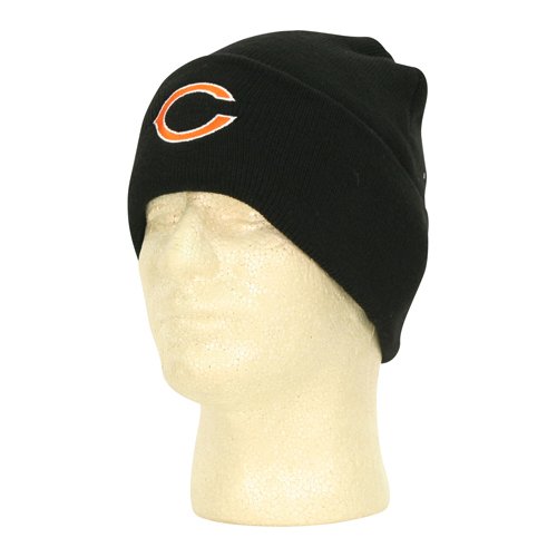 Chicago Bears Classic Cuffed Knit Hat -Black