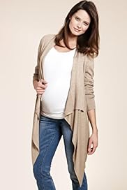 Maternity Long Sleeve Waterfall Knitted Cardigan