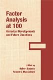 ISBN 9780805853476 product image for Factor Analysis at 100: Historical Developments and Future Directions | upcitemdb.com