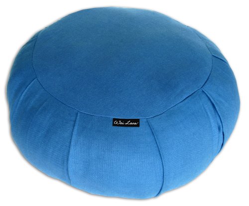 Wai Lana Zafu Meditation Cushion, Blue Reviews - Meditation Timer