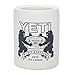 YETI Coat of Arms Can Insulator White