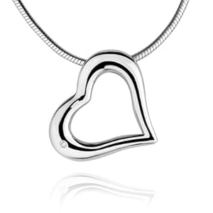 Rafaela Donata Damen-Anhänger Herz Diamond Collection 925 Sterling Silber Diamant (ohne Kette)  60250001