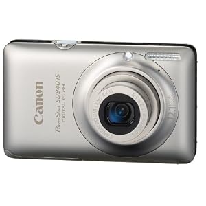 Canon PowerShot SD940IS Digital Camera - SD940IS Silver