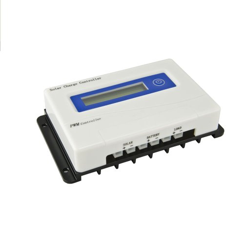 Solar Panel Battery Charge Controller Regulator LCD Screen 40A 12V/24V Pulse Width Modulation PWM On Sale