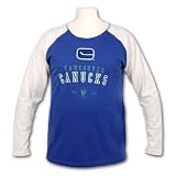 Vancouver Canucks Vintage Glory Days Long Sleeve Raglan T-Shirt