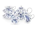 Botanic Blue Tea Set