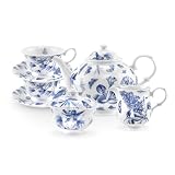 Botanic Blue Tea Set